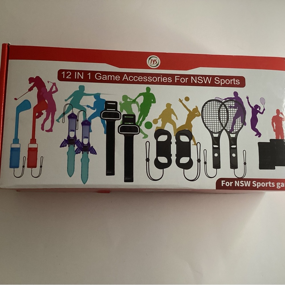 New nintendo switch 12 In 1 Game Accessories For Nsw Sports Bundle Game